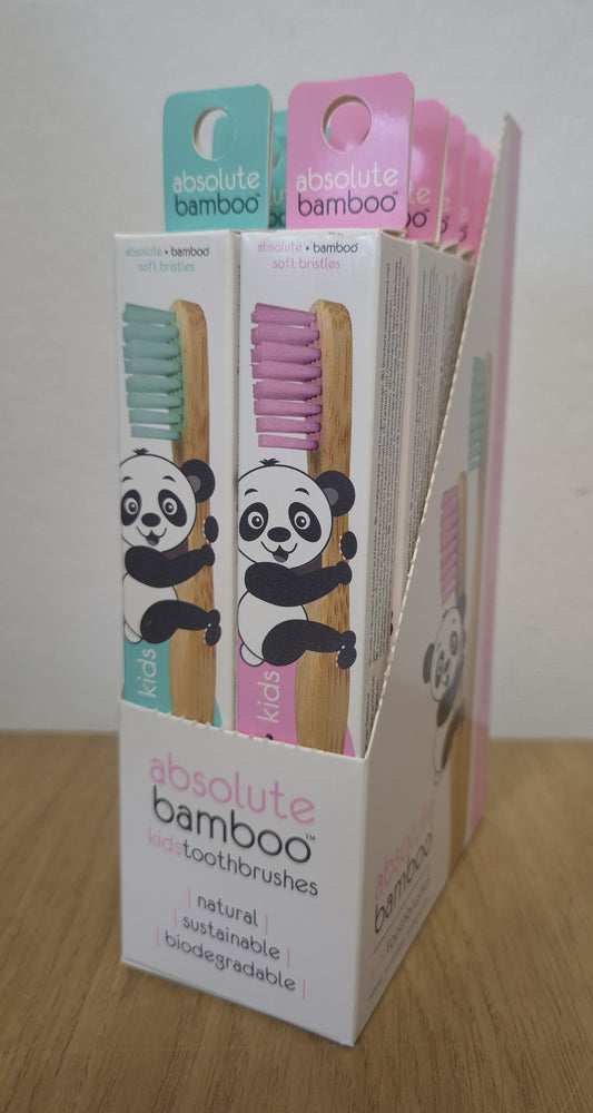 108 X Kids Bamboo Toothbrush