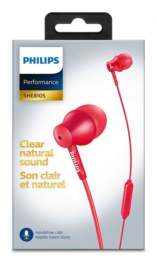 96 X Philips Red Earphones SHE8105 RRP £1919.04