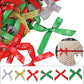 150 x 100 Pack Christmas Ribbon Bows