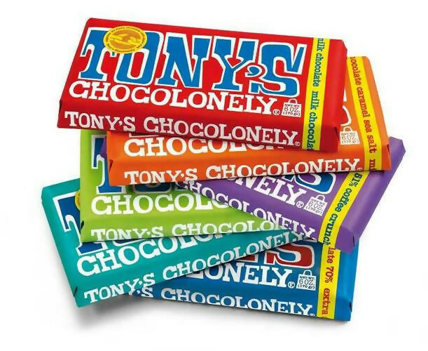 20 x Tony's Chocolonely Chocolate 180g Mix Hamper 180 g Size of chocolaty Bars