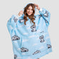 512 X Oversize Blanket Hoodie 7 colours Wholesale Joblot