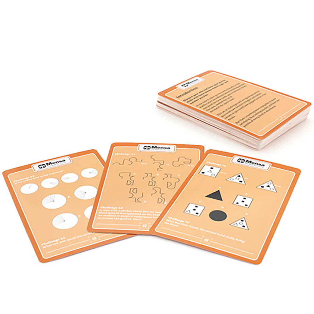 72 X Mensa Riddles and Conundrums Cards