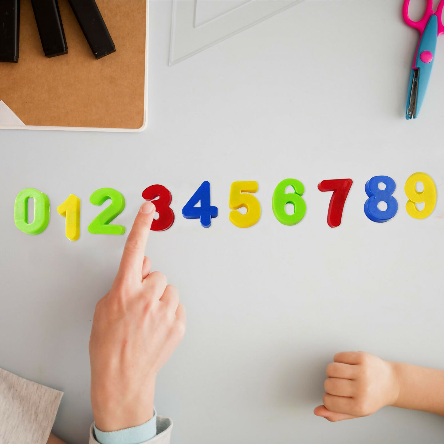 26 x 50 Pack of Magnetic Numbers & Symbol Fridge Magnets