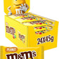 120 X 45g M&M'S Peanut Bulk Box, Milk Chocolate Gifts & Movie Night Snacks, 24 Packs of 45 g (5 Boxes)