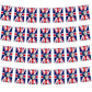 50pcs Union Jack Flag Bunting King Charles III & Queen Consort Camilla