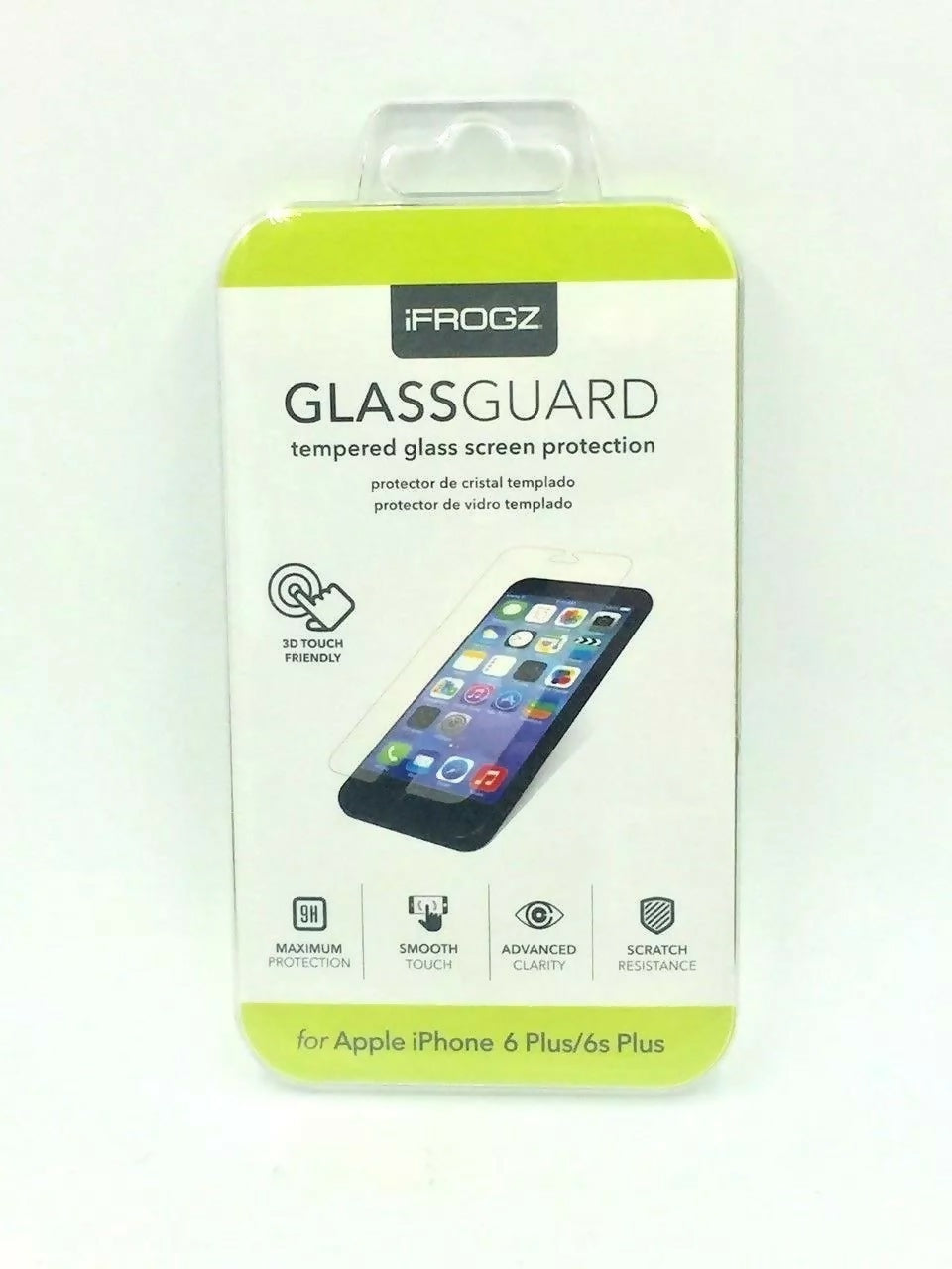 200 x ZAGG iFrogz iPhone 6S Plus & 6 Plus Tempered Glass Screen Protector Guard Overlay Clear