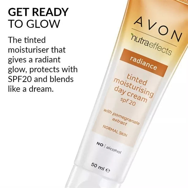 100 X Avon Nutra Effects Tinted Moisturiser