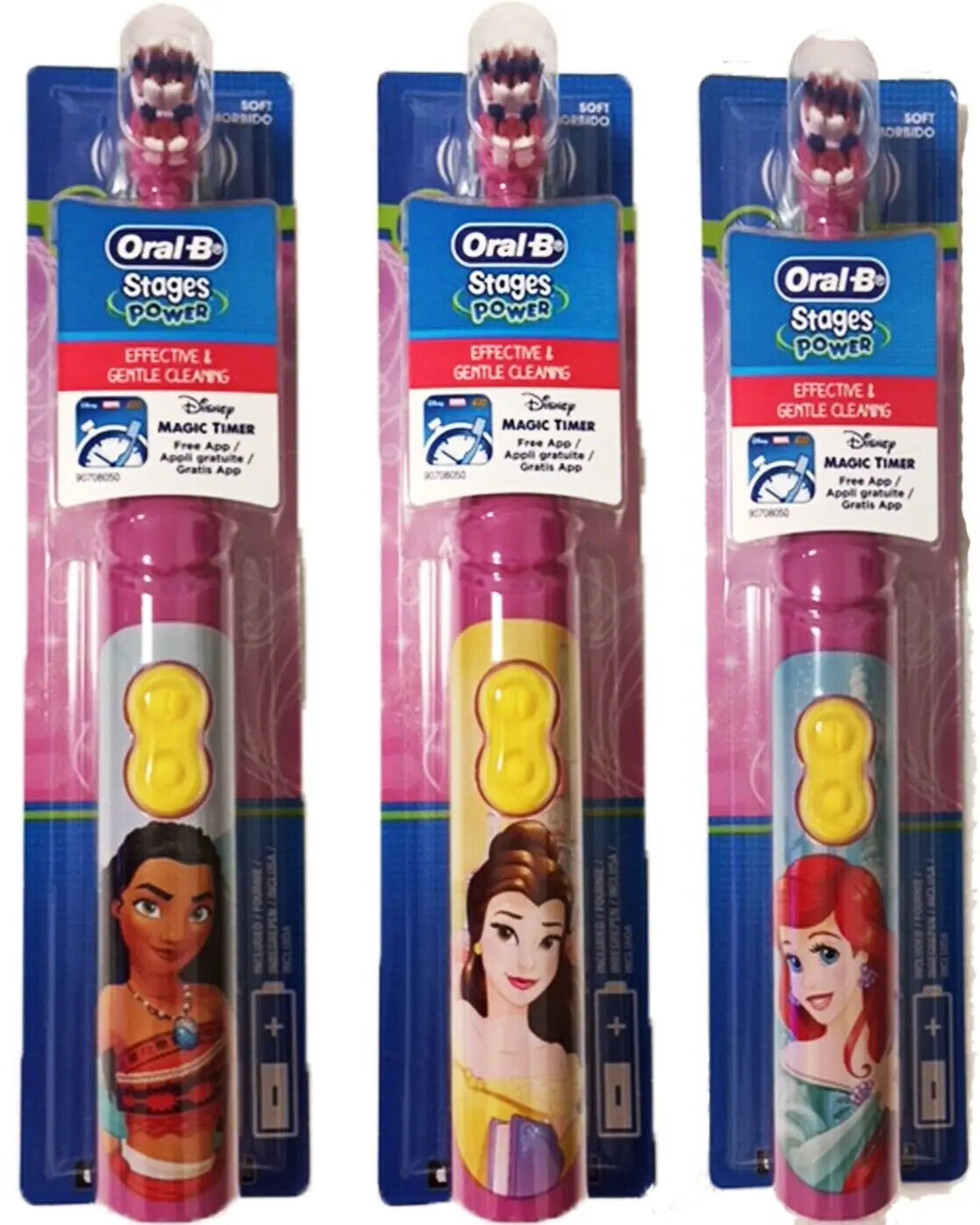 336 X Kids Battery Toothbrushes OralB, Disney, Avengers, Paw Patrol