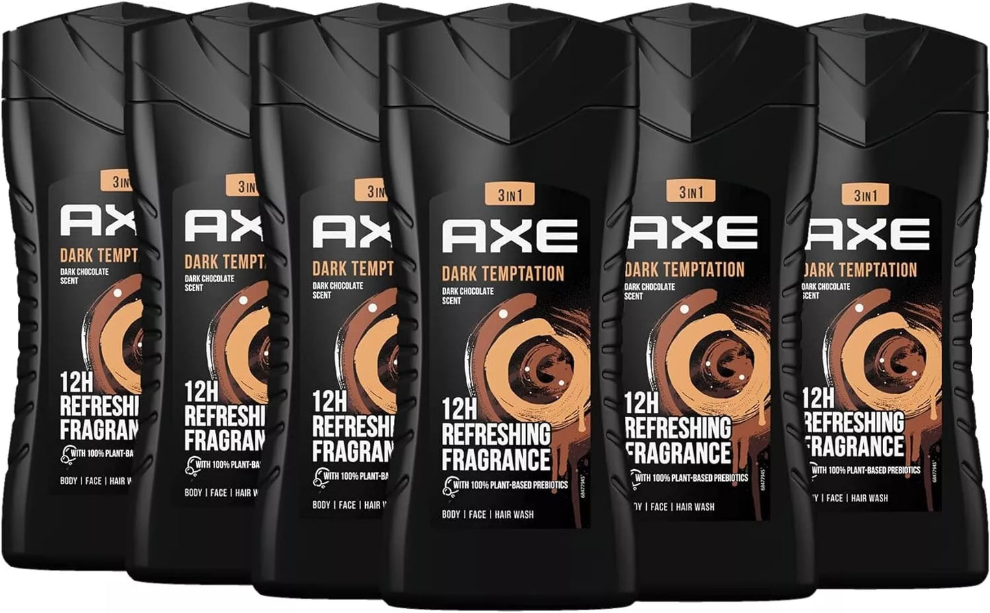 10 X 6 Pack Axe Dark Temptation (60 units 250ml)