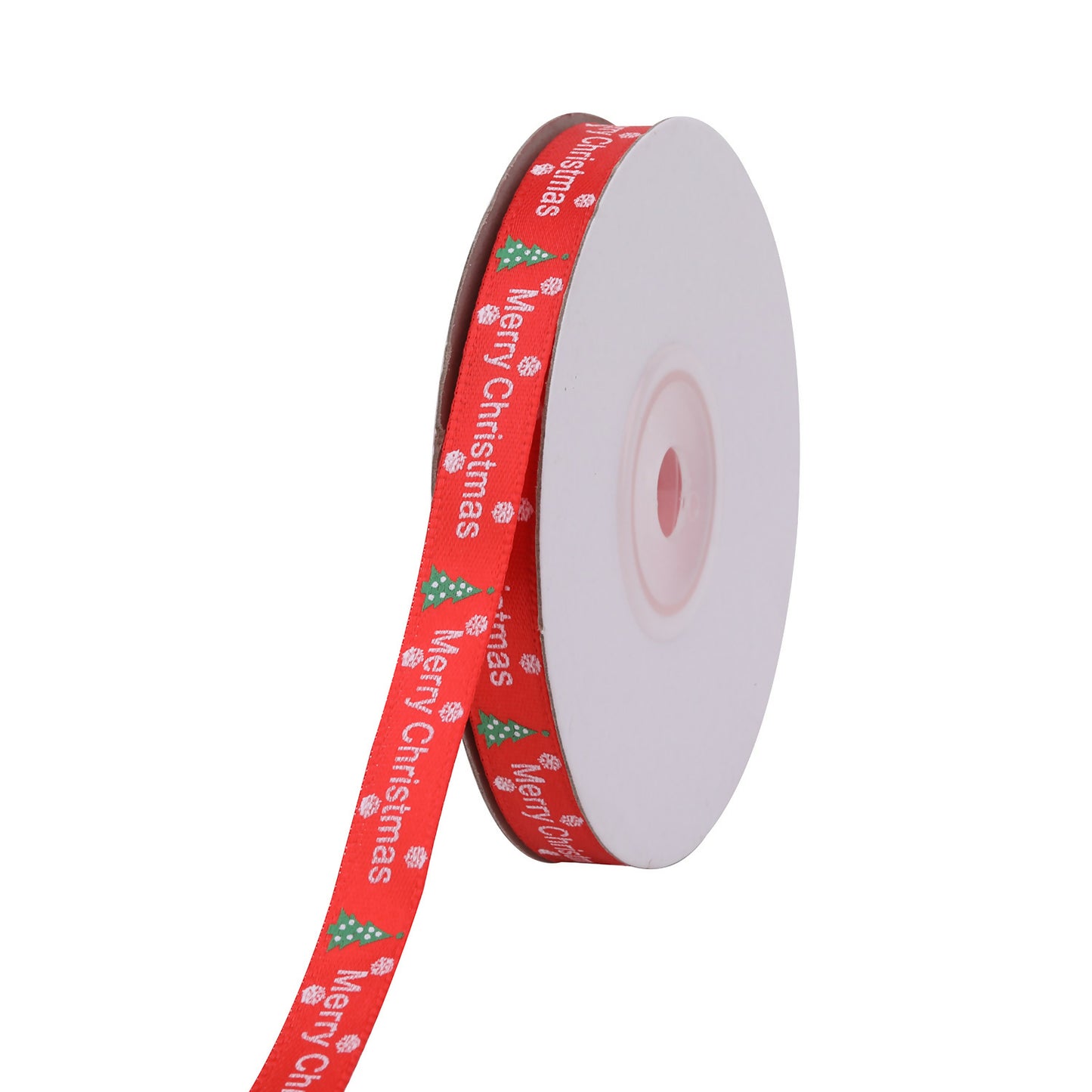 100pcs Christmas Ribbon Rolls 10mm Red Green 25 Yards Mixed Joblot