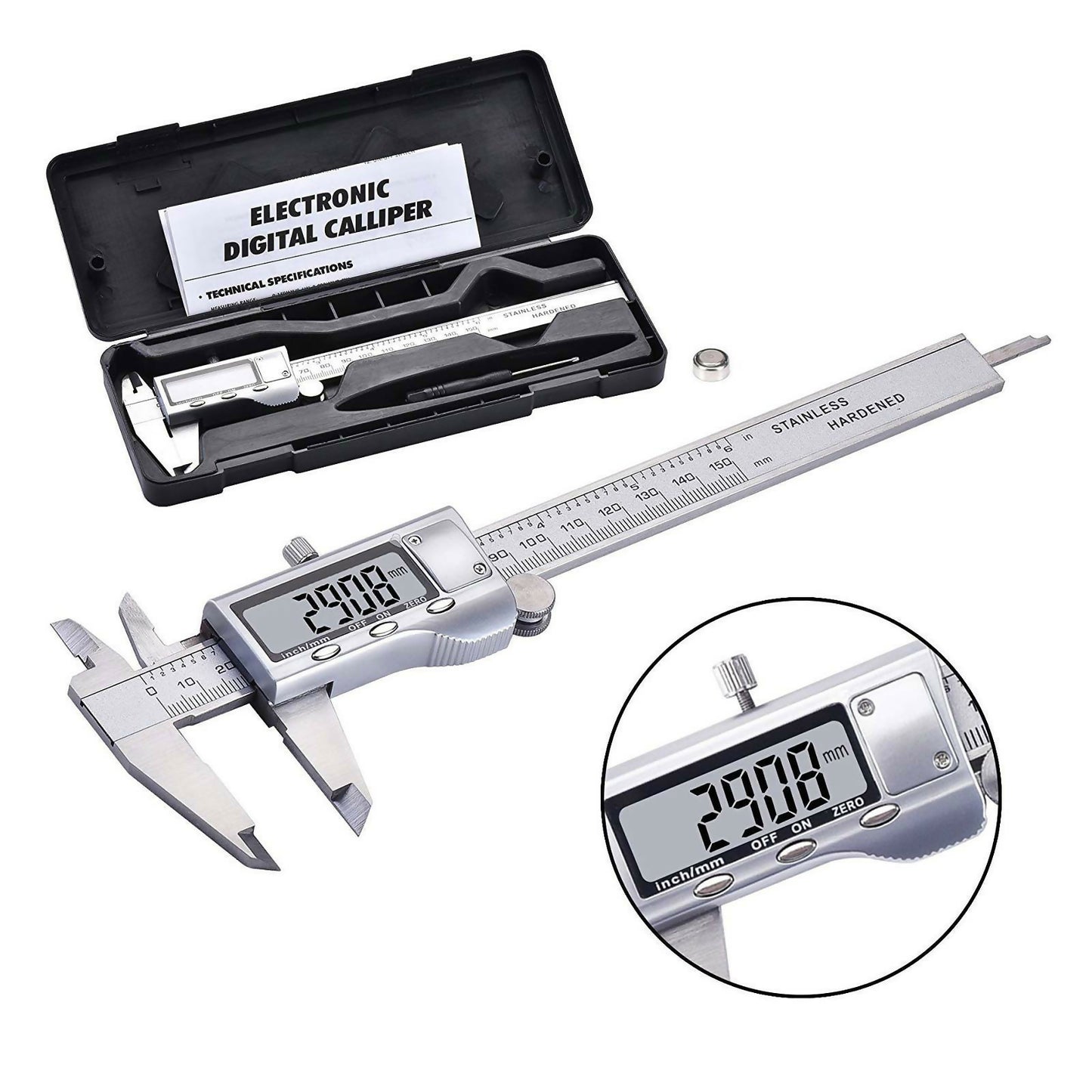 80pcs Digital Vernier Calipers 150mm