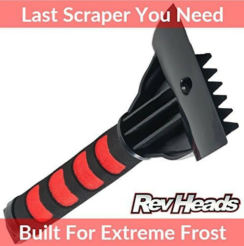 68 x RevHeads Ice Scraper for Cars and Pick Up Trucks - The Almost Indestructible Windscreen Scraper Will Scrape Pesky Frost And Ice From Windscreens And Side Windows With Ease