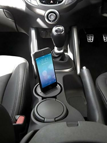 100x TechLink ReCharge iPhone Cup Holder Dock (Lightning Charge Dock With AUX & USB Output)