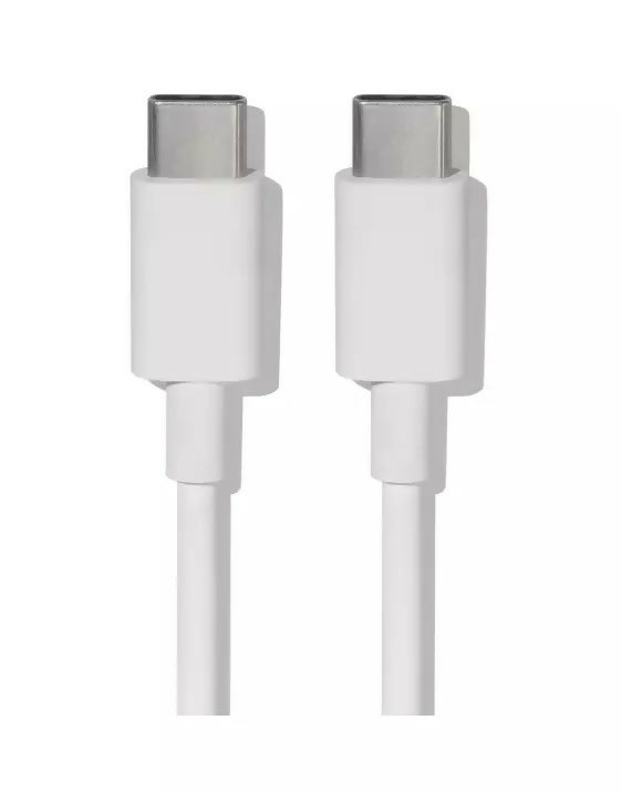 200 x Google 18w Fast Charge USB-C TO USB-C Cable Charger Lead White (Re-tied)